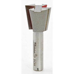 Dovetail bit 10° HW Z2 D20  S8mm | Titman Tools