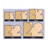 Titman Kraalprofielfrees met lager HW Z2 D22 L14 R3.2 S8 | Titman Tools