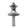 Titman Kraalprofielfrees met lager HW Z2 D22 L14 R3.2 S8 | Titman Tools