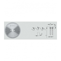 Handcirkelzaagbladen HW - wisseltand  210 mm  Z48   50110105 | Stehle