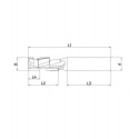 Diamant frees D12 L36 S12mm Eco-Line Mini Z1+1 met HM freeslichaam | Wirutex Diamant frees D12 L36 S12mm Eco-Line Mini Z1+1 met HM freeslichaam | Wirutex