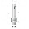 Adapter Schacht naar Buitendraad  M10x1,5   S10mm | Titman Tools