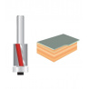 Trimmer D18  S6mm negative axis angle | Titman Tools