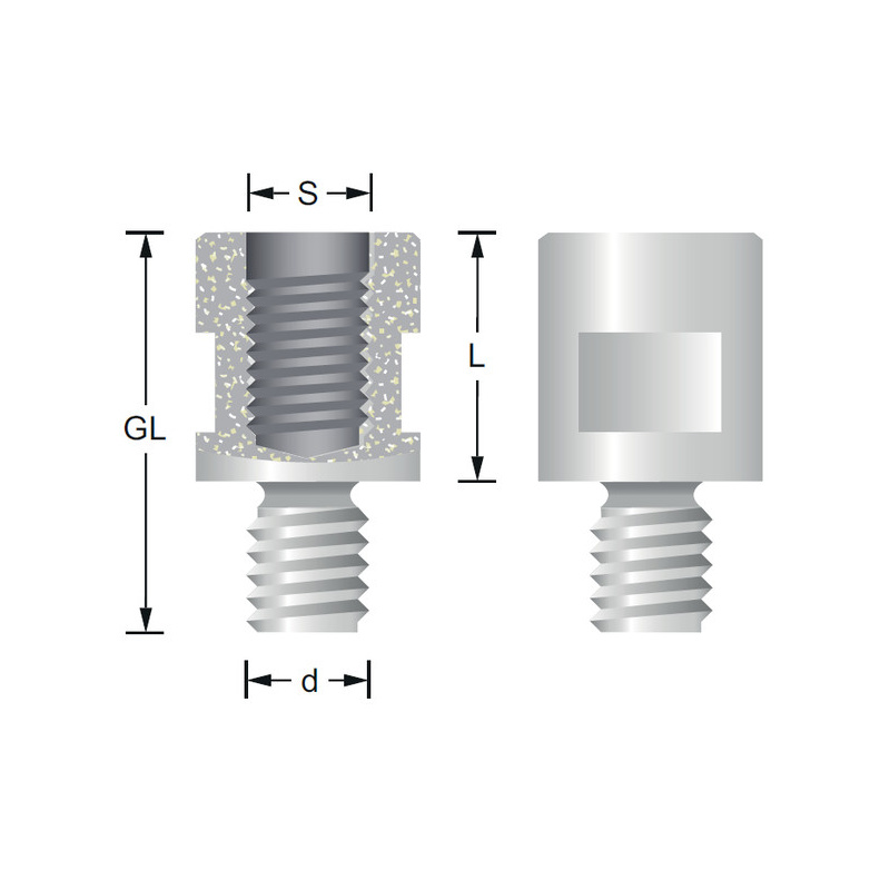 Titman Verlängerungen  M10x1.5  L40mm | JVL-Europe