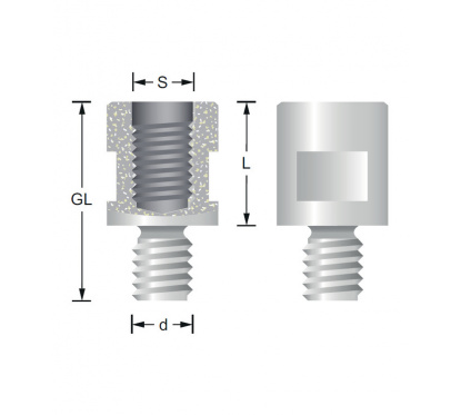 Extensions M10x1.5 L40mm | Titman Tools Extensions M10x1.5 L40mm | Titman Tools