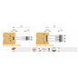Grooving cutter TYPE B - 140X7.65 Bore 30mm Grooving cutter TYPE B - 140X7.65 Bore 30mm