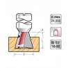 Zwaluwstaartfrees HW D13.5 13°  S8 | Titman Tools
