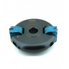 Verstelbare afschuin wisselmes freeskop 160mm Asgat 40mm | Stark