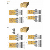 Set di fresatura per controprofili in 3 pezzi, foro 30 mm | Stark