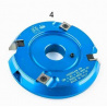 Mes en groef wisselmes freeskop Asgat 31,75mm | Stark