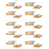 Paneel freeskop Incl. profiel A 180x23 asgat 35mm | Stark