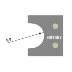 Half round set (R  8-9-10 included) Bore 50 mm