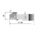Optional cutterhead no. 5 for YS133AZM Bore 1-1/4 inch | Stark Optional cutterhead no. 5 for YS133AZM Bore 1-1/4 inch | Stark