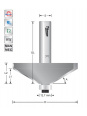 Titman Bevel cutter 30° D65  S12mm | JVL-Europe