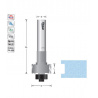 Inlay cutter for solid surface | Titman Tools