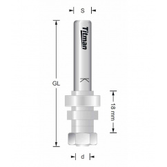 Titman Tongue cutter shank 8 mm | JVL-Europe