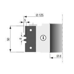 Wendeplatte für YH152