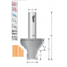 Afschuin- kantenfrees 45°  S12mm | Titman Tools