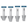 Bevel cutter with center tip 20°  S8mm | Titman Tools