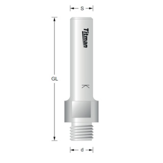 Arbors for UG groovers S8mm | Titman Tools
