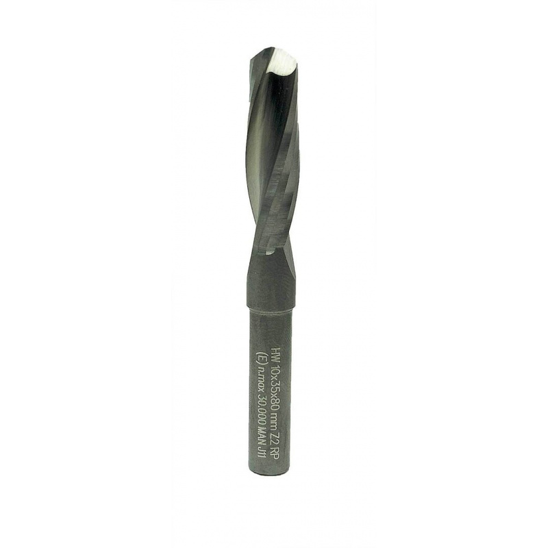 Spiralnutfräser 10 mm VHM Z2 ENT 10032 | ENT