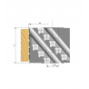 Helical planning and routing cutterhead 80mm  Bore 40mm | Stark