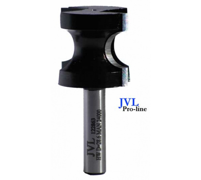 Virutex JVL pro-line half round bit 28.6mm | JVL-Europe
