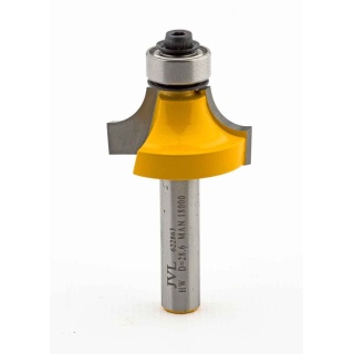 Rounding over router bit R  7.9 mm | JVL Tools