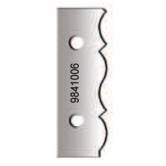 Set of 2 profile carbide blades for VIRUTEX FR98H  9841006