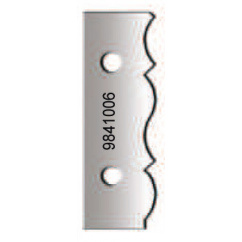 Set van 2 HM profielmessen Voor VIRUTEX FR98H  9841006 | Virutex