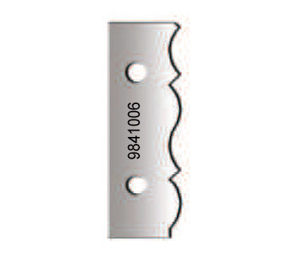 Set of 2 profile carbide blades for VIRUTEX FR98H  9841006 | Virutex