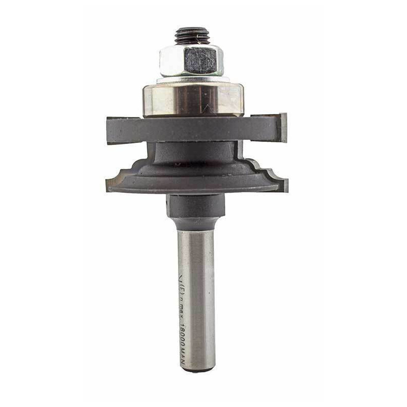 Rail- & Stile Cutter Chamfer TC. Type C 8 mm shank | ENT