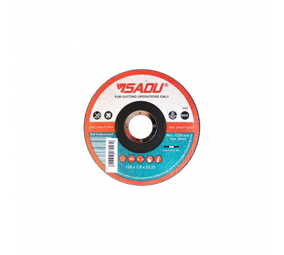 Cutting disc  125 x 1,0 x 22,23 mm, Steel + stainless steel