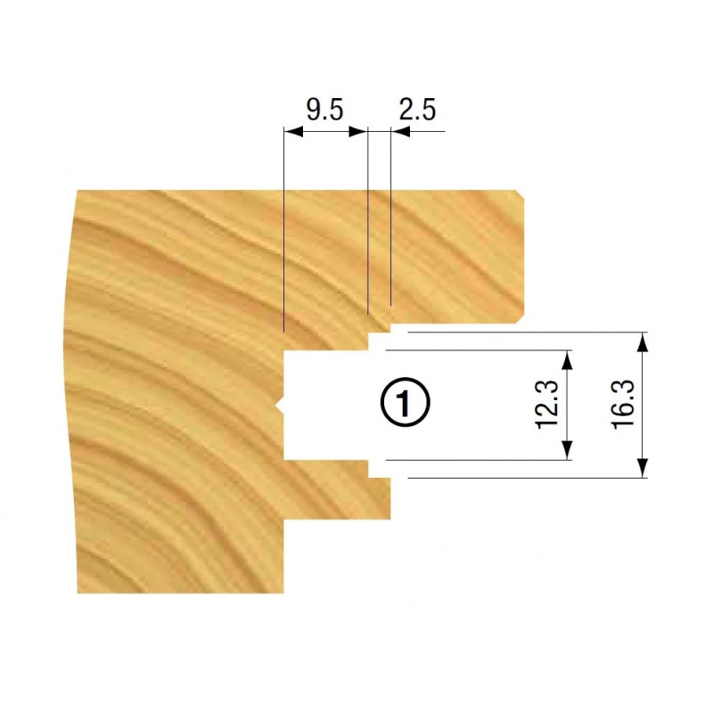 Beslag freeskop Type 1 Asgat 30mm | Stark