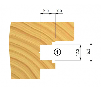 Beslag freeskop Type 1 Asgat 31,75mm ( 1-1/4 inch ) | Stark