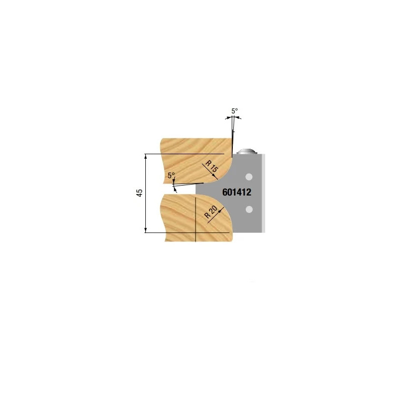 Stark Stark Knive Radius 15/20 | JVL-Europe