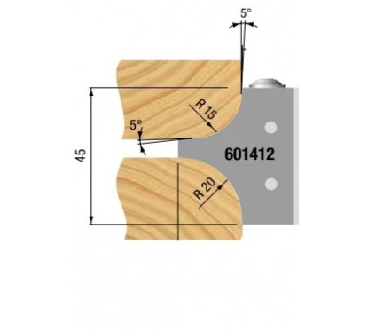Stark messer Radius 15/20 | Stark Stark messer Radius 15/20 | Stark