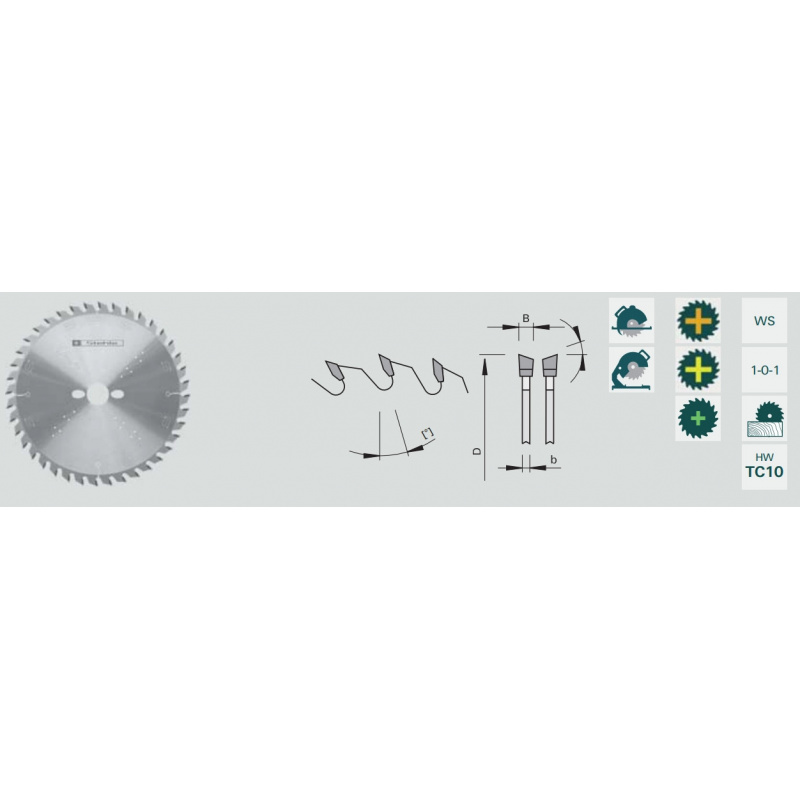Portable finish cut saw blades 160 x 20 Z36 | Stehle