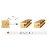 Wisselmes groeffrees 140 x 12 Z4 V4  Asgat 50mm | Stark