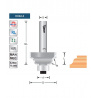Profile cutter ROB63  D38,2 S8mm | Titman Tools