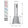 Titman dovetail router bit 15° D26  S12mm | Titman Tools