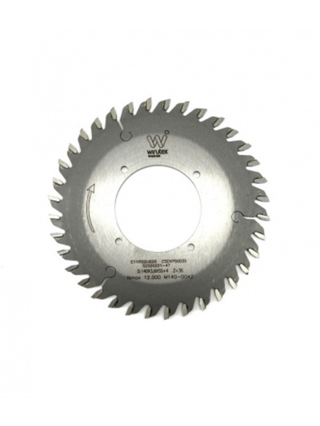 Lame circulaire 140x3.6x55+4 Z36 CSEN750035 | Wirutex Lame circulaire 140x3.6x55+4 Z36 CSEN750035 | Wirutex