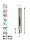 Spiral cutter D8  S8mm for ALUCOBOND. DiBOND. REYNOBOND | Titman Tools