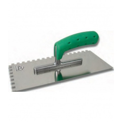 Professional trowel 4 x 4 mm stainless HUFA