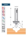 Profiel frees OG D9,5  S8mm | Titman Tools