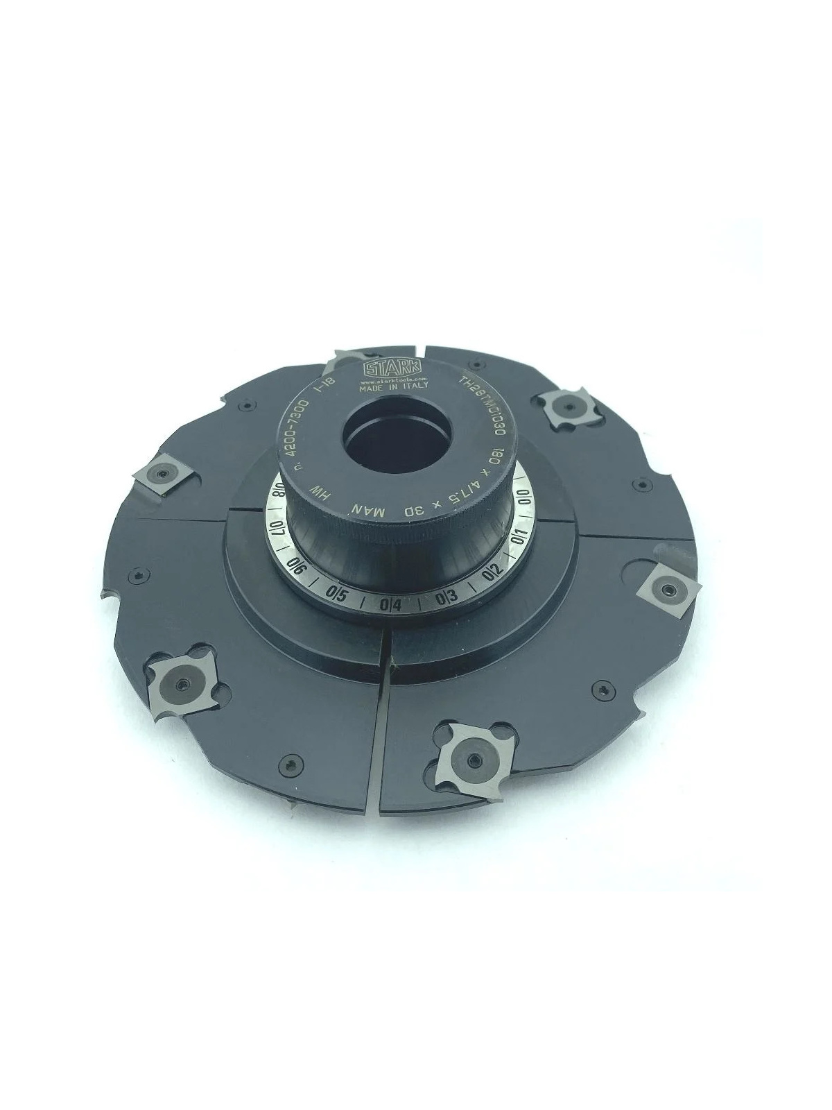 Stark groeffreeskop asgat 31,75mm (1-1/4 inch) traploos verstelbaar 180 x 4-7.5 mm Stark | JVL-Europe