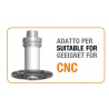 Verstelbare groeffrees kopTYPE A + B  - 140 x 4-15 mm  Asgat 35mm | Stark