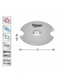Titman Groover 2.5mm D40 d6.35 Z2 | JVL-Europe