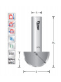 Titman Guttering cutter  R10 S10mm | JVL-Europe