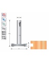 Side slotting cutter 3mm Z2 Shank 12 mm | Titman Tools